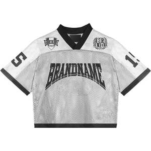 เสื้อยืดพิมพ์ลายสไตล์วัยรุ่นสำหรับผู้ชายเสื้อยืดพิมพ์ซับลิเมชันโพลีเอสเตอร์แขนครึ่งแขนทรงโอเวอร์ไซส์แบบทันสมัย - Product Image 4