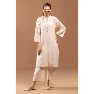 Chemise respirante teinte en jacquard KJ-43202 avec col mandarin - Product Image 4