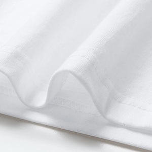 High Quality Polyester/Cotton Custom Printed Blank Formal Heavyweight Oversized T-Shirt for Men - Product Image 6