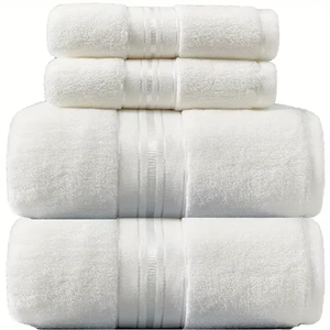 Premium 100% Cotton Bath <b>Towel</b> Set Solid Gray Rectangular Woven Soft Absorbent <b>Quick</b> <b>Drying</b> Plain Style Custom Brand Name Beach - Product Image 4