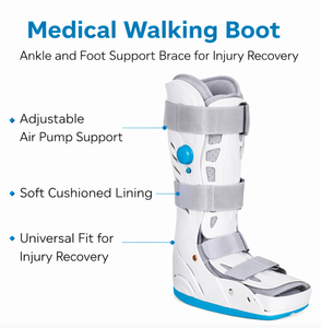 Bota Ortopédica Air Walker, Bota Ortopédica CAM, Bota Ortopédica Médica para Caminar, para Soporte de Pie y <span class=keywords><strong>Tobillo</strong></span> - Product Image 1