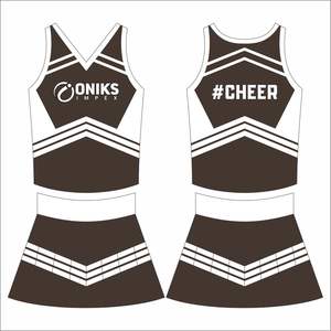 Pratique porter des uniformes de pom-pom girl personnalisés meilleure vente dernière conception Performance danse Cheer uniforme 2025 - Product Image 1