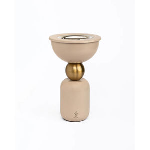 Porte-encens Mabkhara en métal argenté martelé de la plus haute qualité Brûleur Bakhoor traditionnel Diffuseur de parfum de maison classique - Product Image 4