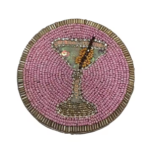 ลูกปัดแก้วทำมือรถไฟเหาะมาร์ตินี่ตกแต่งโต๊ะที่ทันสมัยสำหรับบาร์ปาร์ตี้และบ้าน - Product Image 3