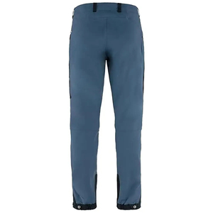 Pantalon de travail décontracté pour hommes, taille moyenne personnalisable, coupe-vent, style cool, avec plusieurs poches, denim réfléchissant en poly coton - Product Image 5