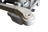 Chariot de transfert hydraulique pour patient avec garde-corps en alliage et frein central