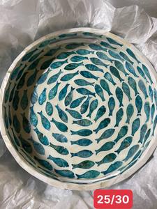 Bandeja de Ratán con Incrustaciones de Nácar, Diseño de Ratán y Conchas para Servir en Restaurantes, Vietnam, por 99 Gold Data - Sra. Violet - Product Image 5