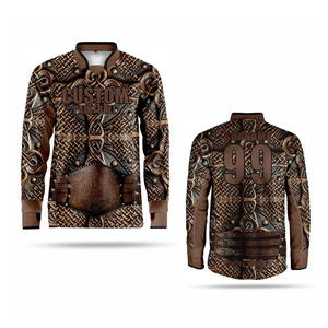 Nouveauté Best-seller OEM Maillot de paintball personnalisé pour jeunes Top style avec impression de logo personnalisé disponible en vrac - Product Image 4