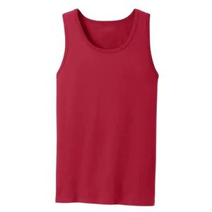 Nouveau design Vêtements de sport coupe régulière sans manches Gym débardeur pour hommes haute qualité pas cher léger Gym hommes débardeur - Product Image 1