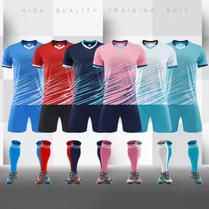 Uniformes de Fútbol Personalizados para Niños, Camisetas Cortas de Fútbol para Niños para Deportes de Fútbol Sala, Uniformes Deportivos para Equipos Masculinos, Ropa Deportiva para Equipos de Club - Product Image 4