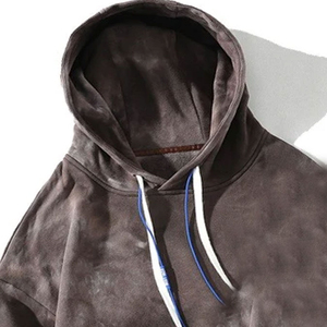 Por encargo del OEM nuevo diseño elegante de los hombres lavado ácido sudaderas con capucha de invierno desgaste nuevo diseño lavado ácido Sudadera con capucha de secado rápido transpirable Sudadera con capucha - Product Image 3