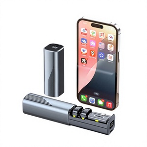 Nouveau microphone cravate sans fil 2,4 GHz à clipser, modèle exclusif, avec suppression de bruit IA DSP, portée de 20 m, autonomie de 6 h, latence nulle - Product Image 1