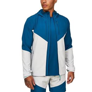 Conjunto de nailon de lona XL de marca de alta moda 2026 para hombres, conjunto de cortavientos de calle transpirable cómodo, capucha decorada ligera - Product Image 4