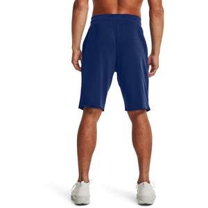 Pantalones cortos de gimnasio para hombre, pantalones cortos de sudor personalizados para entrenamiento de sudor con cordón en blanco - Product Image 4