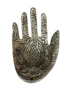 Best Quality Hamas Design Incense <b>Burner</b> <b>Silver</b> and Golden GC- 105 for Home Decorate Use Available at Export Price From India - Product Image 1