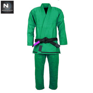 Uniforme de Karate para Hombre al Por Mayor al Mejor Precio y Color Verde, Servicios OEM, Uniforme de Karate para Hombre de Primera Calidad por NEEDS OUTDOOR - Product Image 2