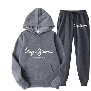 Conjunto Deportivo para Hombre Otoño Invierno 2025, Nuevo Estampado, Ecológico, Transpirable, con Cremallera, Cálido, Informal, Sudadera y Pantalones, 2 Piezas - Product Image 6