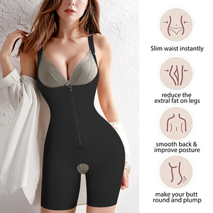 Factory Bodysuits Women Wholesale Invisible <b>Bra</b> <b>Backless</b> Women Shapewear Tummy Control Butt Lifter Bodysuit - Product Image 5