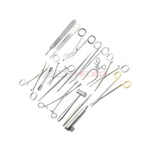 Kit Básico de Esterilización Veterinaria de 19 Piezas, Juego de Instrumentos Quirúrgicos Profesionales de Acero Inoxidable Alemán Reutilizable para Operaciones de Mascotas SIGAL - Product Image 6