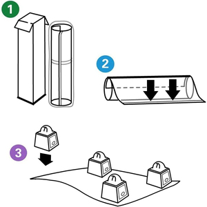 Sang trọng Grip PVC Vinyl nhựa ghế văn phòng thảm sàn cho đống cao thảm sàn bảo vệ - Product Image 6