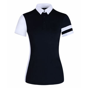 Design personnalisé polo de golf pour femmes vêtements respirants pour dames vêtements de golf brodés avec logo fabricant de polos - Product Image 3