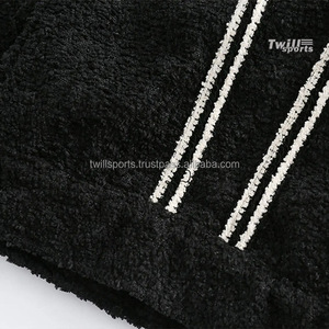 Custom <b>Men's</b> Winter Wool Sherpa Style Full-Zip Fleece <b>Jacket</b> High Quality Long Sleeve Turn-Down Collar Outdoor Zipper <b>Fur</b> - Product Image 5