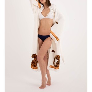 Tendance actuelle : Kimono long pour femme, léger, à drapé, offrant un port décontracté et une expression de style sans effort - Product Image 4