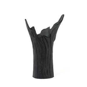 Vase à fleurs en métal martelé pour décoration ethnique de table d'appoint et accent de cadeau de pendaison de crémaillère - Product Image 2