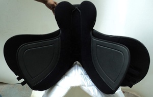 Selle de cheval synthétique GP de haute qualité, fabriquée sur un arbre en plastique avec rouleau de genou détachable/vente en gros de selle de cheval - Product Image 5