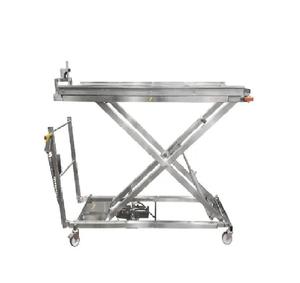 รถเข็นยกโครงสร้างไฮดรอลิกเป็นอุปกรณ์ยกของเคลื่อนที่สำหรับงานหนักที่ออกแบบมาสำหรับการขนส่งและยกของหนัก - Product Image 1