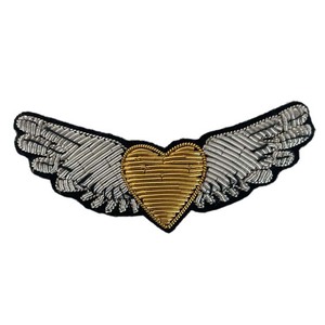 Broche jean broderie à la main badges en soie indienne emblème motif chine broche créative broches décoratives broche simple - Product Image 2