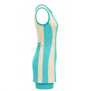 Direct Factory Sale Netball Uniform 100% Polyester Breathable Customizable Netball Uniform Made In Pakistan - Product Image 3