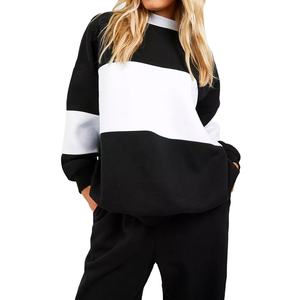 2025 sudaderas para mujer con estampado de logotipo personalizado de manga larga de alta calidad en fábrica, sudaderas transpirables para mujer más vendidas - Product Image 1