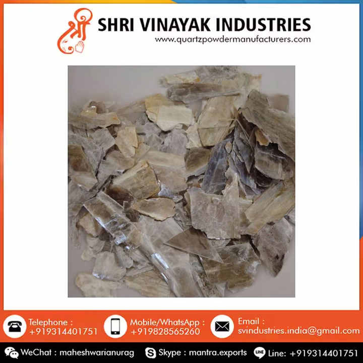 High Quality Muscovite Mica Scrap Powder and Flake Patterns for Painting and Electric Industries