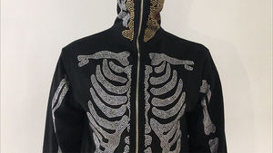 Última sudadera con cremallera de invierno personalizado impreso cara completa ropa a granel Impresión digital al por mayor sudaderas con capucha - Product Image 2