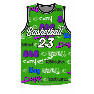 Personalizar su propio equipo de baloncesto uniformes al por mayor de poliéster equipo de sublimación práctica baloncesto Jersey desgaste personalizado para hombres - Product Image 1