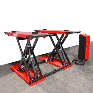 Plateforme élévatrice à ciseaux Miami Plus Basic 3.5T avec mécanisme de déviation et moteur de châssis longue durée de vie - Product Image 1