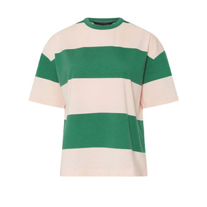 T-shirt ajusté pour femme, best-seller des fabricants professionnels, nouveau design avec décoration boutonnée, écologique pour l'été - Product Image 6