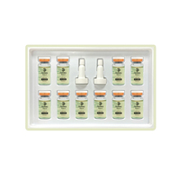 [DERMAMAX] Best-seller coréen en matière de soins de la peau : AMPOULE FACIALE SAAUERONNE 8ml*10ea Niacinamide Peptides Centella Hydratant Élasticité Visage
