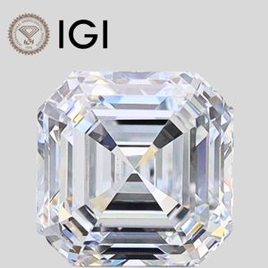 เพชรแล็บทรงอัสเชอร์ 2 กะรัต สี F ความสะอาด VVS1 รูปทรงอัสเชอร์  รับรองโดย IGI - Product Image 1