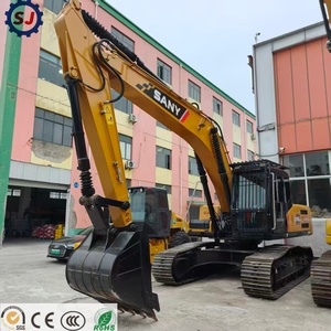 Excavatrice sur chenilles d'occasion SANY SY215C 21 tonnes, pelle hydraulique d'occasion SY35U SY26U, engins de construction, meilleur prix, vente chaude - Product Image 1