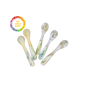 Elegante cuchara de concha hecha a mano Eco accesorio para caviar postre sal o exhibición de decoración del hogar - Product Image 5