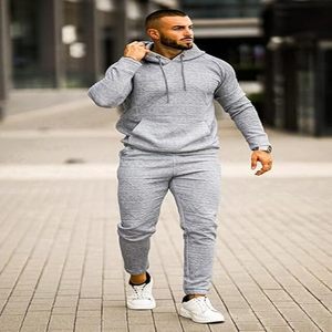 ชุดเสื้อฮู้ดดี้และกางเกงขายาวผ้าฟลีซแบบ unisex พร้อมเชือกผูก ระบายอากาศได้ดี ผลิตจากผ้าสแปนเด็กซ์/โพลีเอสเตอร์ เหมาะสำหรับฤดูหนาว - Product Image 1