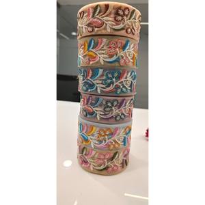 Tissu de dentelle brodée florale tendance pour vêtements de soirée et robes de créateurs en gros de Trusted Factory - Product Image 5