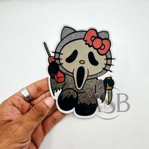 Halloween Custom Logo Acrylic Eyelash Tiles <b>Magnets</b> Tweezers Sustainable Design Custom Scream Boo Horror Square Butterfly Flower - Product Image 6