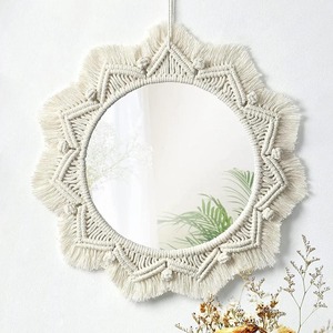 Tapiz decorativo bohemio con estilo para colgar en la pared, macramé hecho a mano, para sala de estar, dormitorio, entrada e Interior - Product Image 1