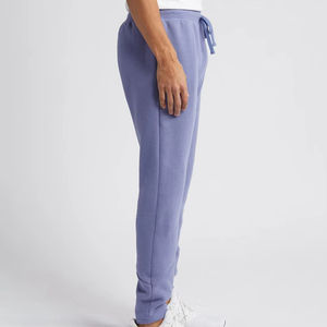 Jogging vierge personnalisé sweats pantalon de survêtement à jambes larges pantalon baggy en coton éponge français pantalon de survêtement brodé évasé à jambes droites pour hommes - Product Image 3