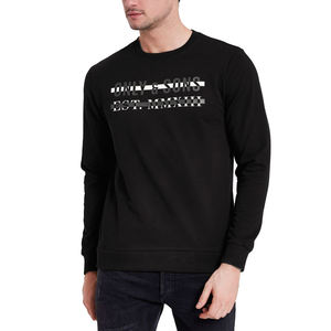 เสื้อสเวตเตอร์ผ้าฟลีซสำหรับผู้ชายขนาดพลัสไซส์ผ้านุ่มใส่สบายพิมพ์ลายพิมพ์ซับลิเมชันโลโก้แบบกำหนดเองสำหรับหน้าร้อน - Product Image 1