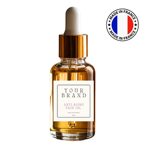 FABRIQUÉ EN FRANCE ODM OEM Formulation Personnalisée Sérum Huile Visage Anti-Âge en Gros Formule Naturelle Sûre et Propre Qualité Assurée - Product Image 1