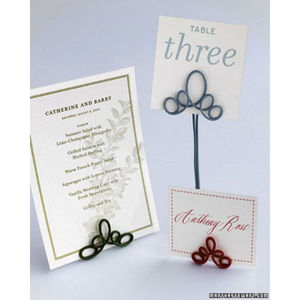 Customized Vintage Iron <b>Wire</b> Card <b>Holder</b> Eco-Friendly Christmas Home Holiday Festive Tabletop Decor - Product Image 6